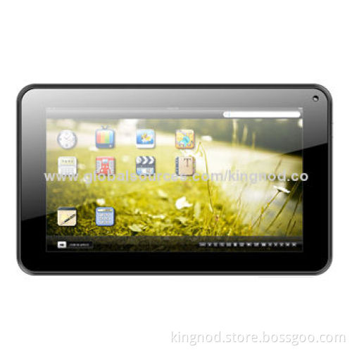7" Android Tablet PC, HD/SD Screen, Dual-core ARM Cortex-A9, High-performance 2D Acceleration/Wi-Fi